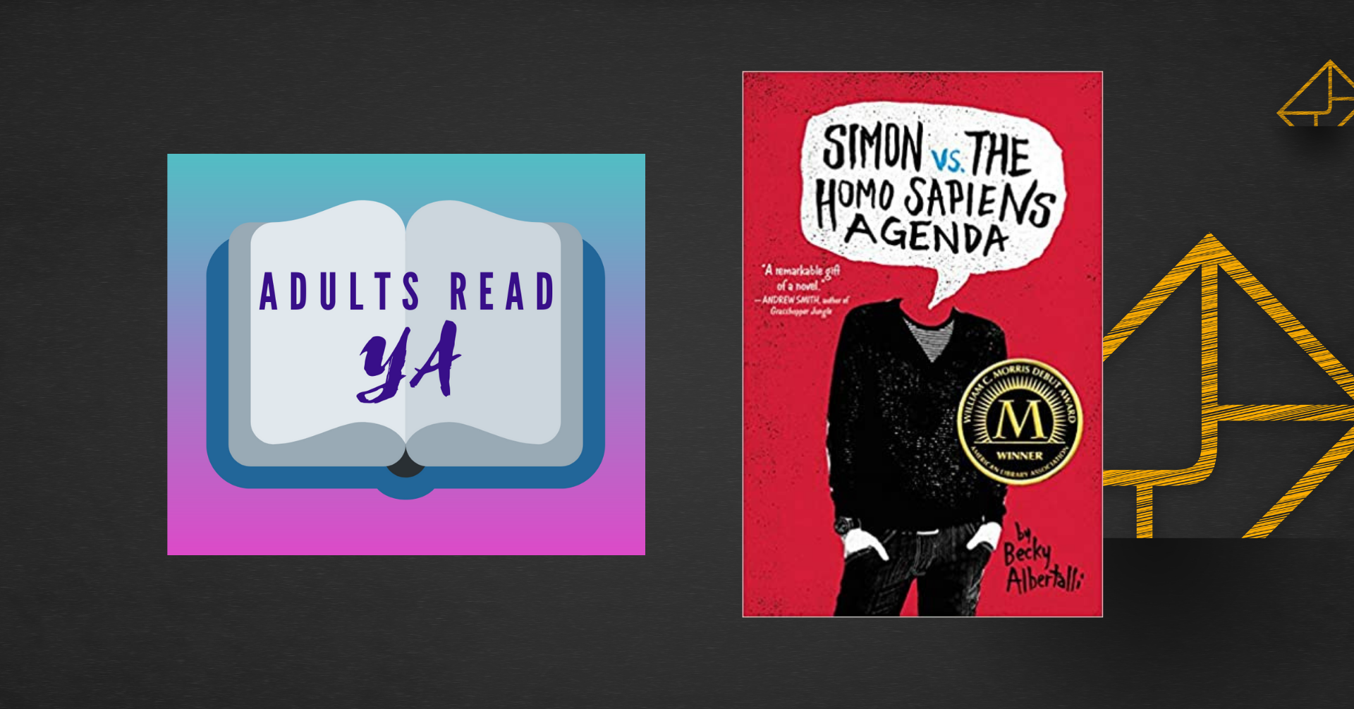 Adults Read YA Simon vs. the Homo Sapiens Agenda (May 2022) Wright